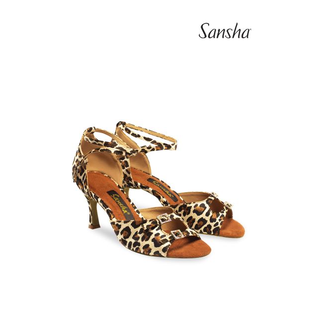 Sansha Обувь для латины с замшевой подошвой MILANA BR30033S